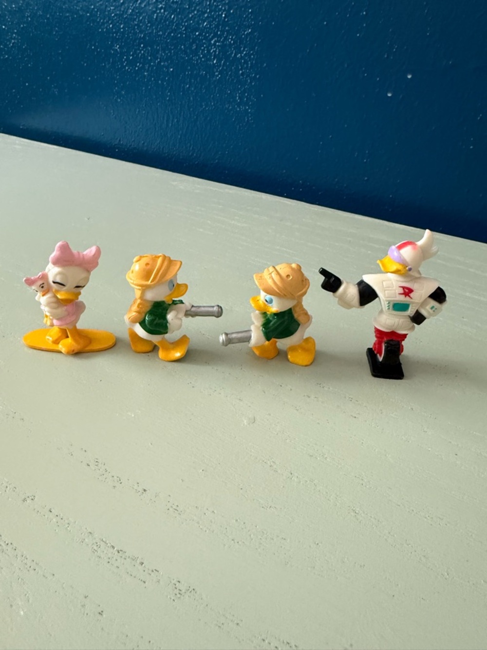 Vintage 1991 Lot of 4 Disney Duck Tales PVC Figurines Kellogg's Co.